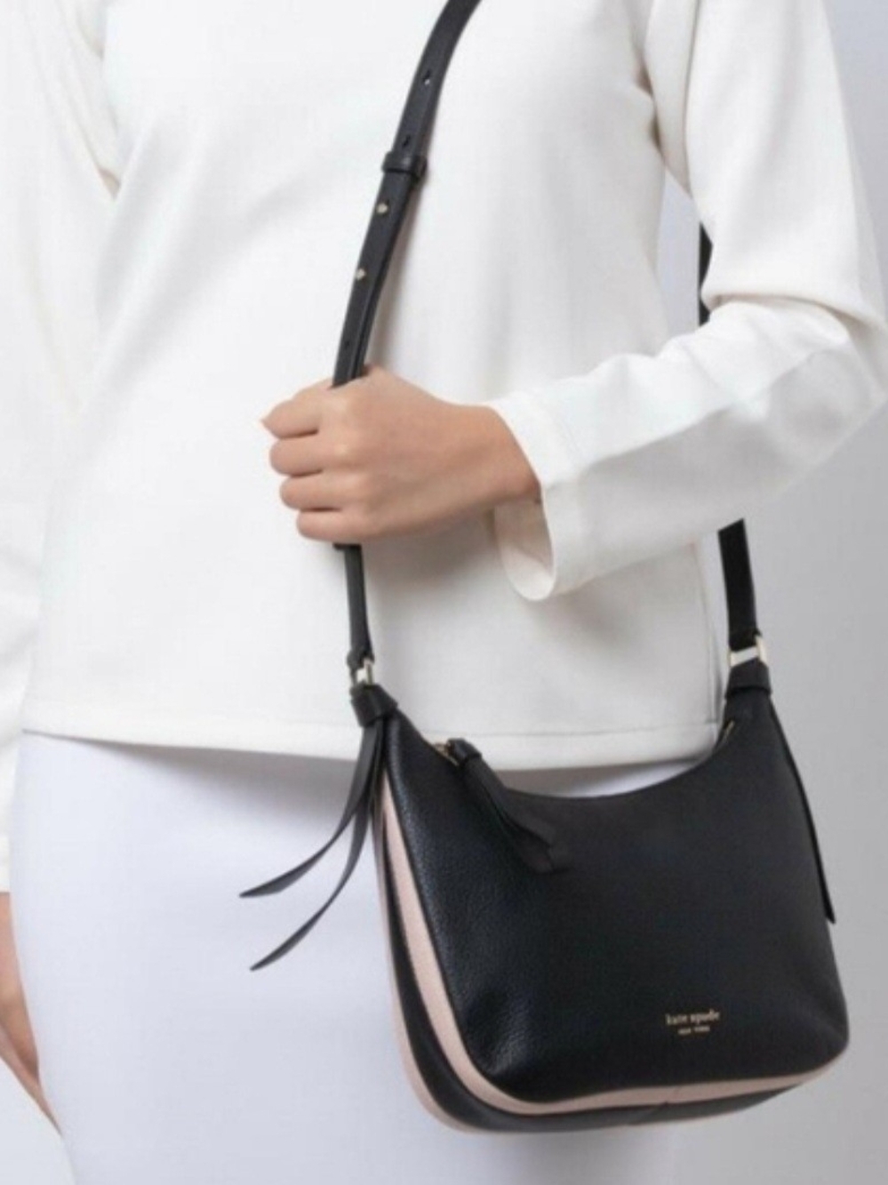 Kate Spade Black Lake Medium Crossbody Bag-nwt - Picture 9 of 9